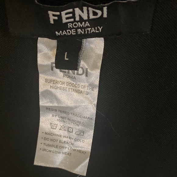 Fendi Black and Brown One Piece Authentic Swimsuit L - Picture 5 of 5